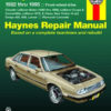 Repair Manual Book Chrysler LeBaron E-Class New Yorker-0