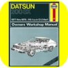 Repair Manual Book for Nissan Datsun 200sx 77-79 L20B 200-0