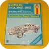 Repair Manual Book for Nissan Datsun 240Z 260Z 280Z Owners-0