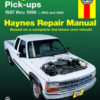 Repair Manual Book Dodge Dakota Pickup Truck Owners-0
