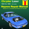 Repair Manual Book Dodge Daytona Chrysler Laser Owners-0