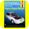 Repair Manual Book Ford Crown Victoria Grand Marquis-0