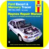 Repair Manual Book Ford Escort & Mercury Tracer 91-00-0