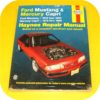 Repair Manual Book Ford Mustang Capri 5.0 79-93 Fox 2.3-0