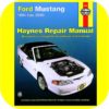 Repair Manual Book Ford Mustang LX GT 5.0 Owner New-0