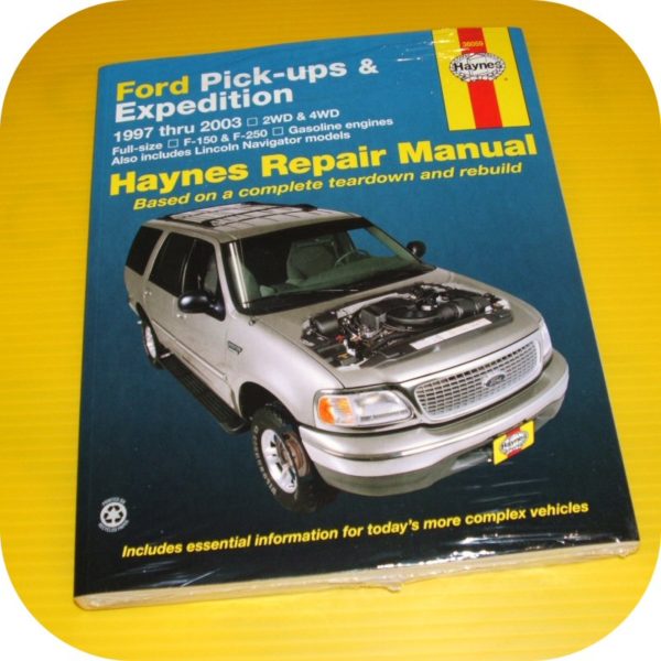 Repair Manual Book Ford Expedition Lincoln Navigator-0