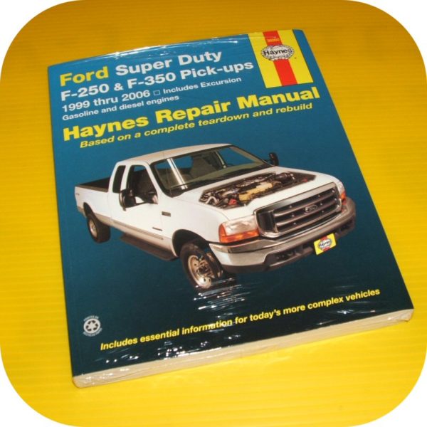 Repair Manual Book Ford Pickup Truck F250 F350 Diesel-0