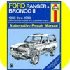 Repair Manual Book Ford Ranger Pickup Truck Bronco II-0