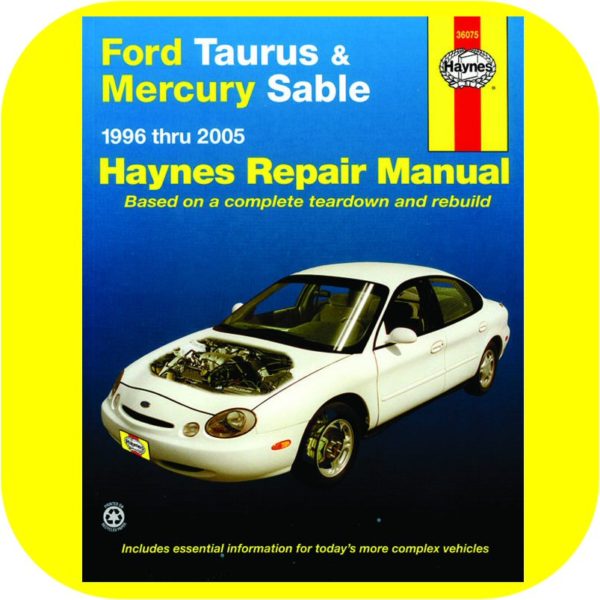 Repair Manual Book Ford Taurus Mercury Sable 96-05 NEW-0