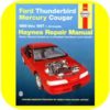 Repair Manual Book Ford Thunderbird Cougar SC 89-97 NEW-0