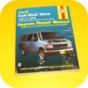 Repair Manual Book Ford Van 92-05 E150 E250 E350 Owner-0