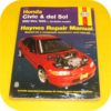 Repair Manual Book Honda Civic & del Sol 92-95 Owners-0