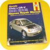 Repair Manual Book Honda Civic 01-04 CRV CR-V Owners-0