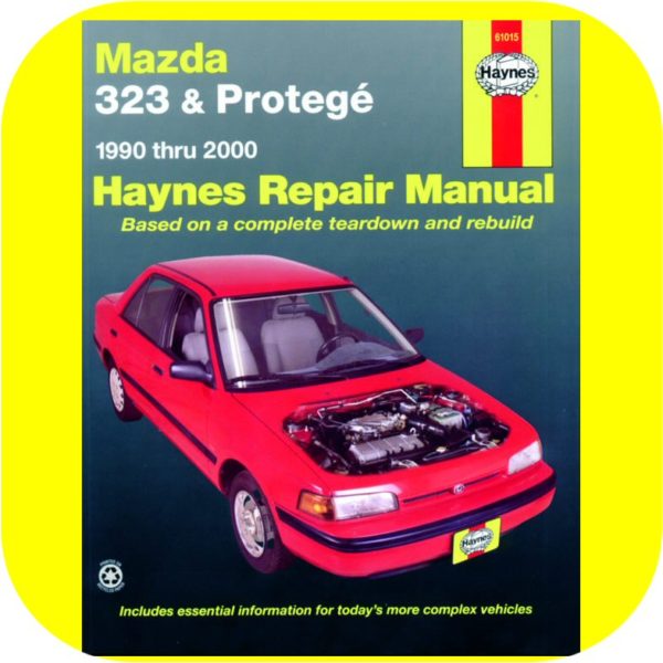 Repair Manual Book Mazda 323 and Protege 90-00 Owners-0