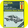 Repair Manual Book Mazda 626 79-82 Owners 2.0 NEW Shop-0