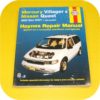 Repair Manual Book for Nissan Quest Van Mercury Villager-0