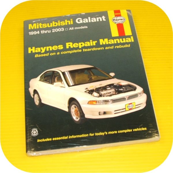 Repair Manual Book Mitsubishi Galant 94-03 Owners Shop-0