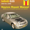 Repair Manual Book for Nissan 350Z Infiniti G35 03-08 NEW-0