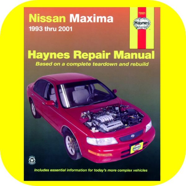 Repair Manual Book for Nissan Maxima 93-04 3.0 GXE GLE SE-0