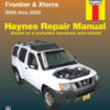 Repair Manual Book for Nissan Frontier Truck Xterra 05-08-0