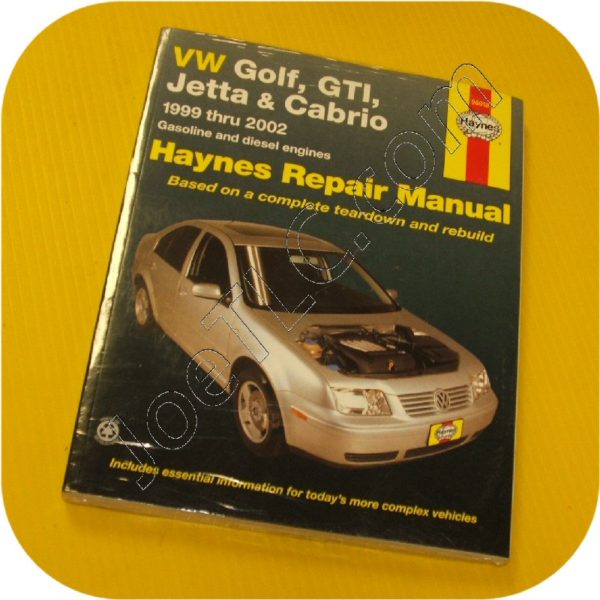 Repair Manual Book Volkswagen Golf GTi Jetta Owners-0