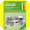 Repair Manual Book VW Vanagon Van Bus Volkswagen 80-83-0