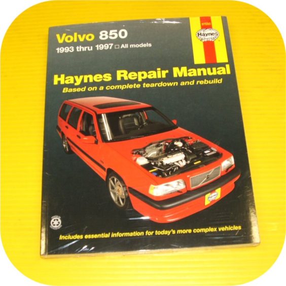 Repair Manual Book Volvo 850 93-97 Wagon Sedan B5254 – JoeTLC