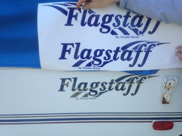 Decals for FlagStaff by Forest River Pop Up Camper Travel Trailer Stickers RV 2-20062
