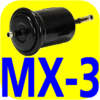 Gas Fuel Filter for Mazda MX-3 MX3 V6 92-95-7267
