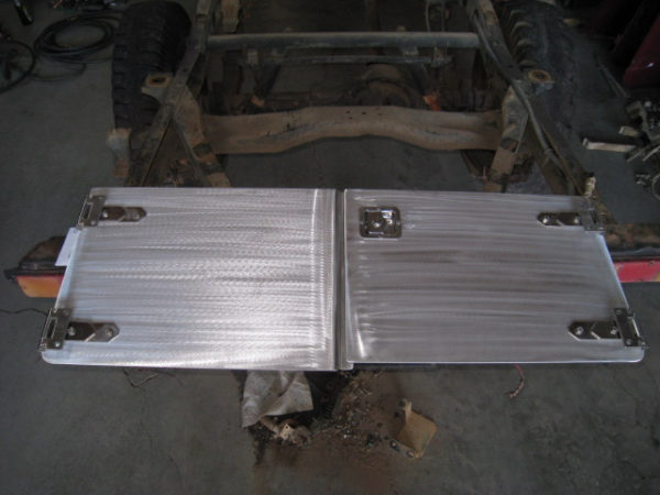 Aluminum Split Tailgate - 2 Piece Rear Half Doors-0