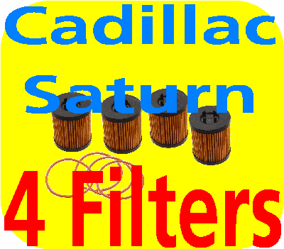 4 Oil Filter for Saturn Vue L Series Cadillac Catera 3.0-5279