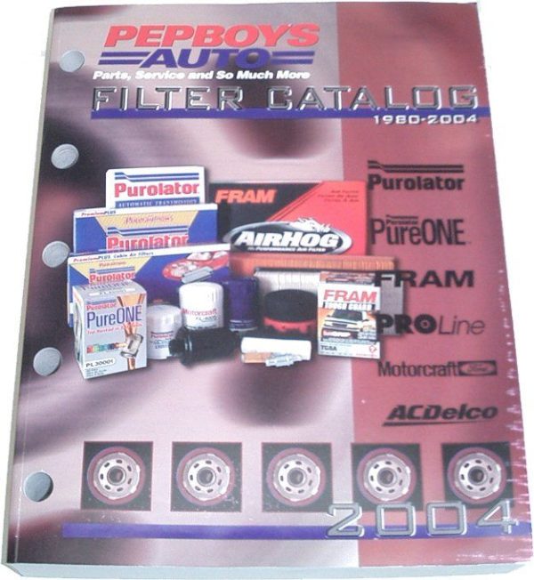 Pep Boys Filter Catalog Purolator Fram AC-Delco Book-0