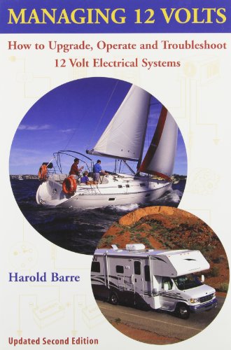 Book Manual Managing 12 Volts How to Guide Electrical Camper Travel Trailer RV-0