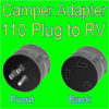 110v / 30 amp power cord adapter for Camper Travel Trailer Pop Up RV Plug-0