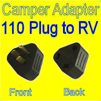 110v / 30 amp power cord adapter Camper Travel Trailer Pop Up RV Plug Cord-0