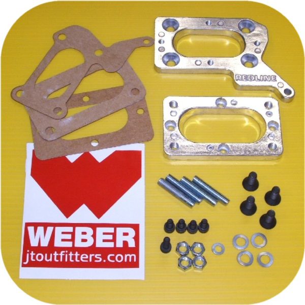 Weber Carburetor Manifold Adapter Mazda B2600 Pickup-0