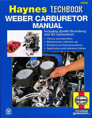 Haynes Rebuild Kit Manual Weber Carbs DGV IDF 32/36 44-0