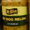 Mount Olive Hot Dog Mustard Pickle Relish 12oz Weiner Bun MT-0